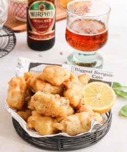 Merluza en tempura de cerveza
